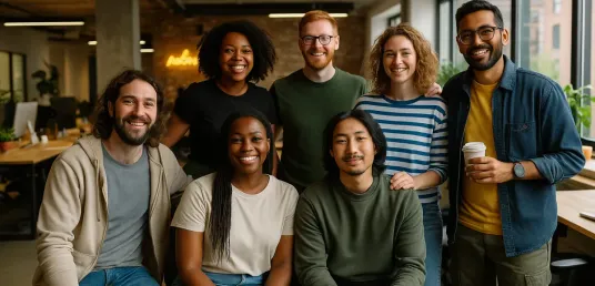 Illustration equipe data